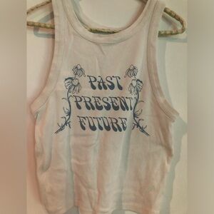 White RVCA tank top